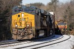 CSX 3379 leads M436 (Selkirk to Worcester/ Framingham) east past the Grinder at CP-60